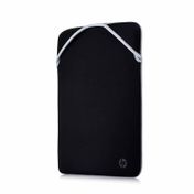Funda para portátil HP de 14", reversible, negro y gris