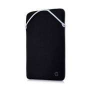 Funda reversible HP para portátil de 15.6", negro y gris