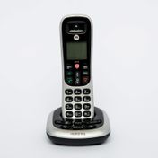Teléfono fijo inalámbrico Motorola CD4011, plateado