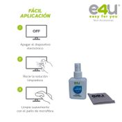 Kit de limpieza para artículos electrónicos E4U