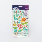 Stickers Baby Boy de 5 hojas x 165 piezas