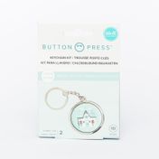 Kit para llavero Button Press de 37 mm x 2 unidades