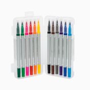 Set de marcadores doble punta x 12 unidades
