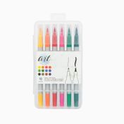 Set de marcadores doble punta x 12 unidades