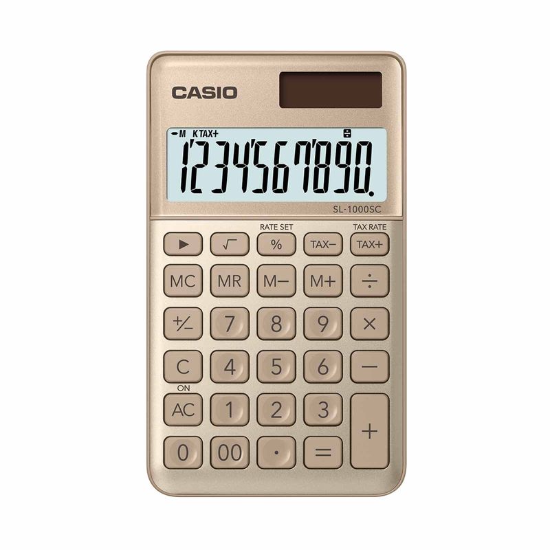 calculadora-basic-casio-10-digitos-sl-1000sc-gd-dorado-4549526604096