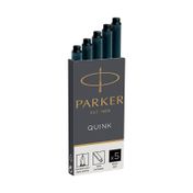 Cartuchos para pluma Parker Quink negros x 5 unidades