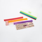 Bolsas con cierre hermético de 355 ml x 10 uds., transparentes