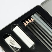 Set de arte para bocetos con estuche x 15 piezas