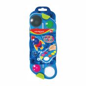 Set de 12 acuarelas  + pincel + paleta keyroad