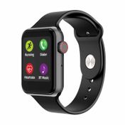 Reloj smartwatch cuadrado, negro