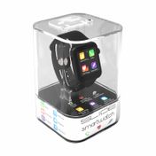 Reloj smartwatch cuadrado, negro