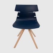 Silla fija dragón, azul