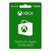 Tarjeta de regalo Xbox Live de $150.000