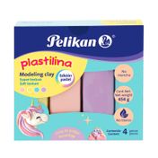 Plastilina en barra Pelikan - colores pastel x 4 unidades