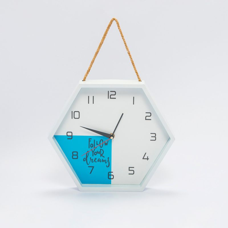 reloj-de-pared-26-cm-hexagonal-blanco-azul-con-cuerda-para-colgar-1-6034183014022