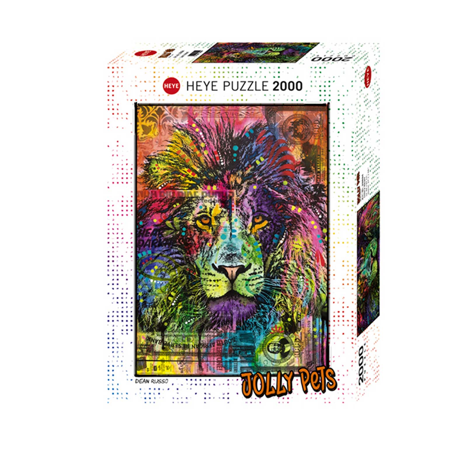 Rompecabezas Heye 2000 piezas, Lion's Heart
