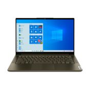 Portátil Lenovo Yoga Slim, 82A1007ELM, Core i7 1065G7 1.3G 4C MB, ram 8 gb, 256 gb SSD, 14", verde oscuro