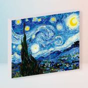Kit de pintura por números - La noche estrellada