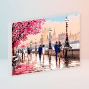 Kit de pintura diamante paseo por parís 40x50cm