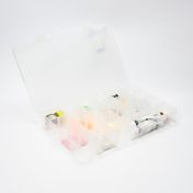 Caja organizadora de 35 x 22.2 cm con 24 compartimentos