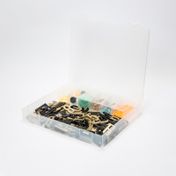 Caja organizadora de 31.1 x 24.7 cm con 6 cajas pequeñas