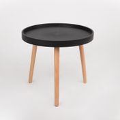 Mesa auxiliar Calgary negra