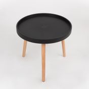 Mesa auxiliar Calgary negra