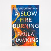 A slow fire burning