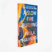 A slow fire burning