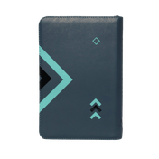 Biblia Reina Valera 1960 en estuche gris/azul