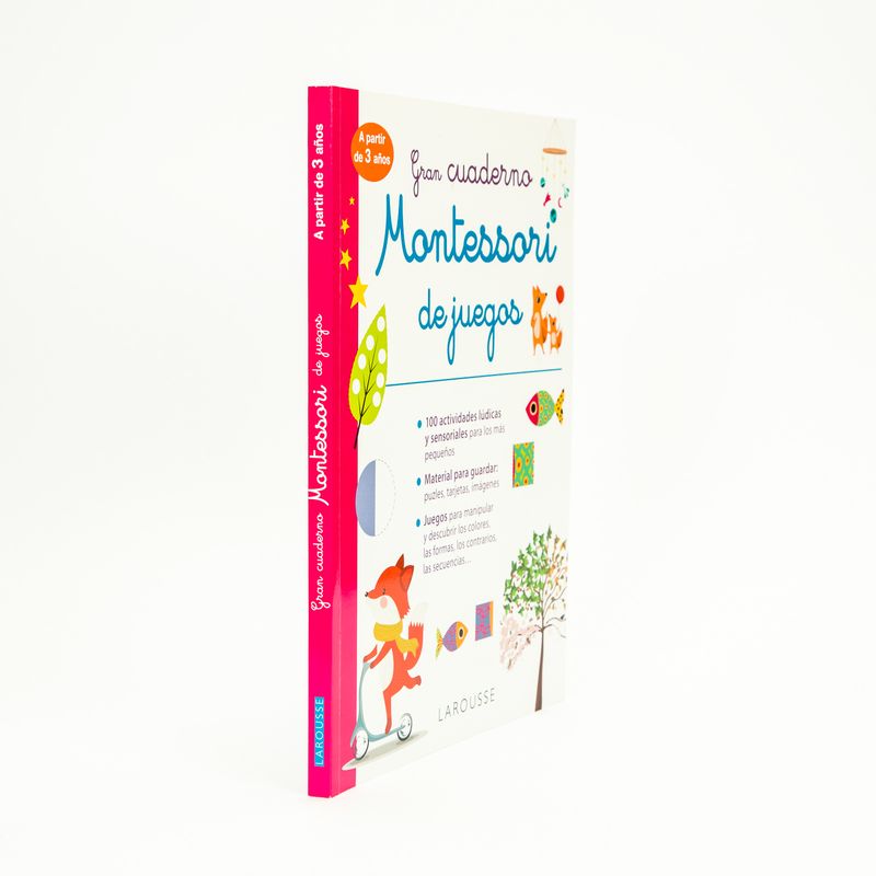 Gran cuaderno Montessori de juegos - Hablamos de Libros