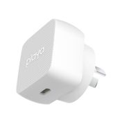 Adaptador de carga de pared tipo C de 18 W, blanco