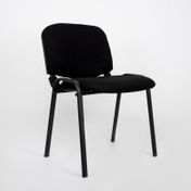 Silla interlocutora Isósceles CS-ISO, negra