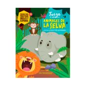Juega con animales de la selva: colorea y desarrolla actividades (inglés-español)