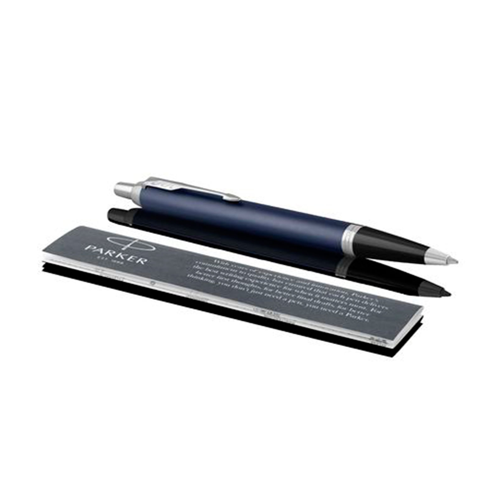 Bolígrafo, Azul, Cromado