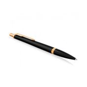 Bolígrafo Parker IM negro, acabado dorado