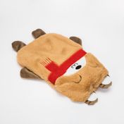 Bolsa para agua de 28 cm x 16 cm - oso con bufanda
