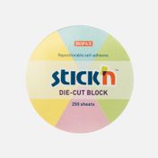 Notas adhesivas Stick'n x 250 hojas, diseño círculo en colores pastel