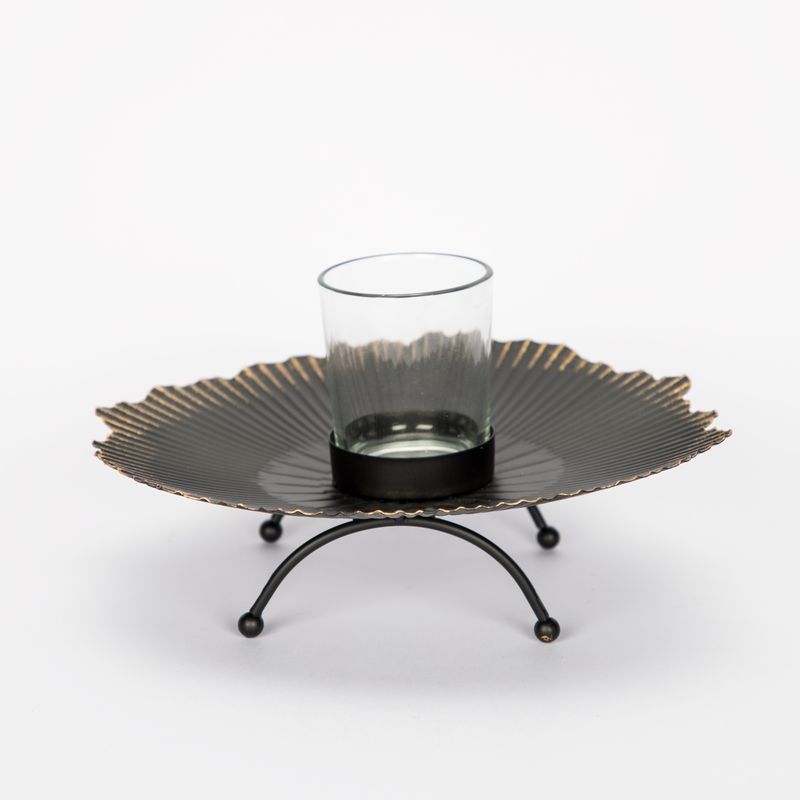 candelabro-metalico-de-20-x-6-5-cm-hoja-negra-con-bordes-dorados-7701016134606