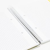 Cuaderno cuadriculado 85 de 100 hojas y 4 materias (surtido)