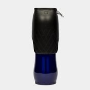 Dispensador de agua de 600 ml para mascotas, azul