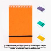 Libreta de notas de 80 hojas cuadriculadas (surtida)