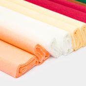 Papel crepé de 32 g x 10 rollos de 50 cm x 2 m - colores sofisticados
