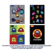 Cuaderno 105 cuadriculado de 80 hojas argollado (surtido)