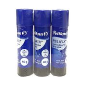 Pegante en barra Pelikan de 40 gramos x 3 unidades