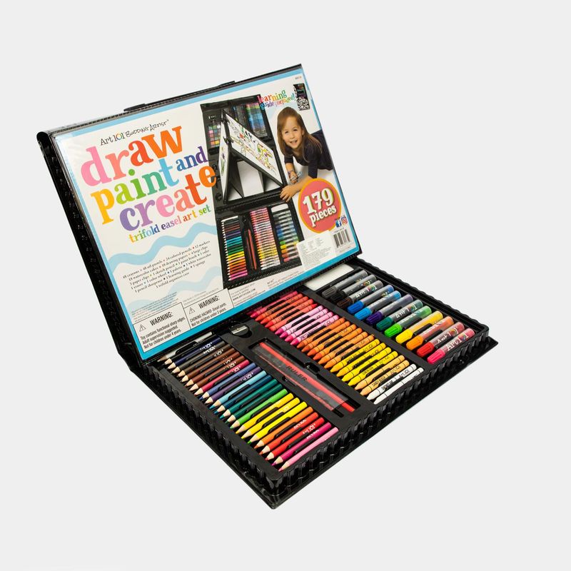 Art 101 Junior Artist Set, 179-Piece Art Set