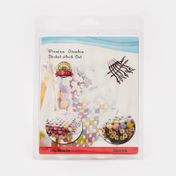 Set de agujas de croché multicolor x 8 unidades