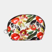 Cosmetiquera ovalada multicolor - Bonjour floral