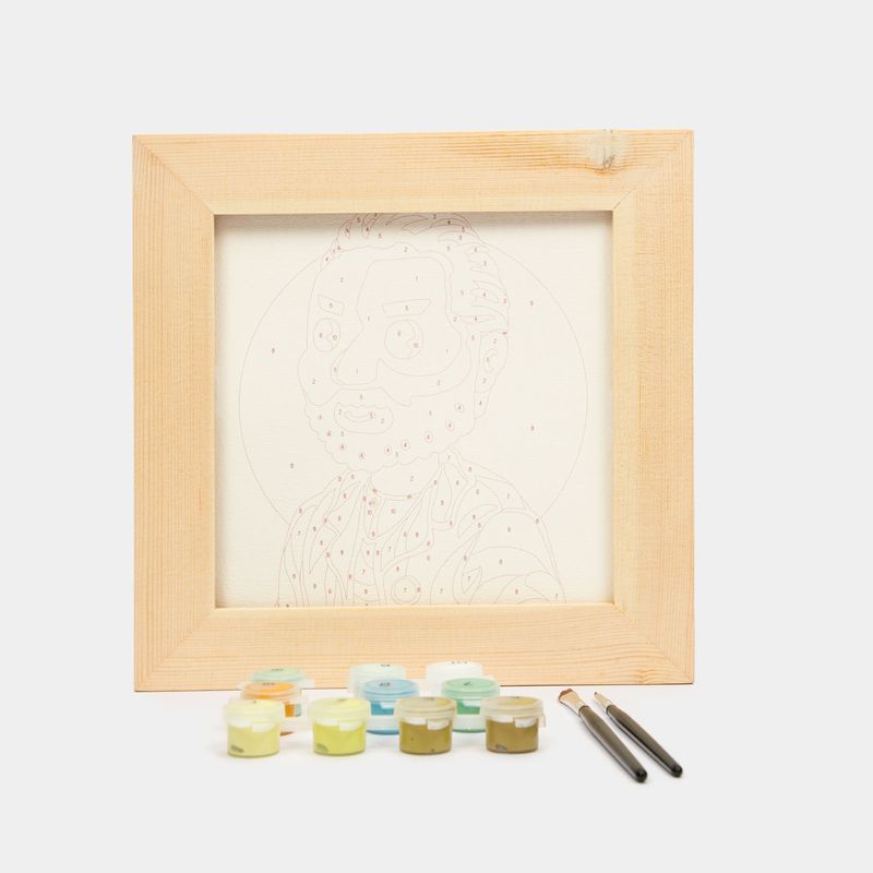 Kit de pintura por números con cuadro de Van Gogh + accesorios