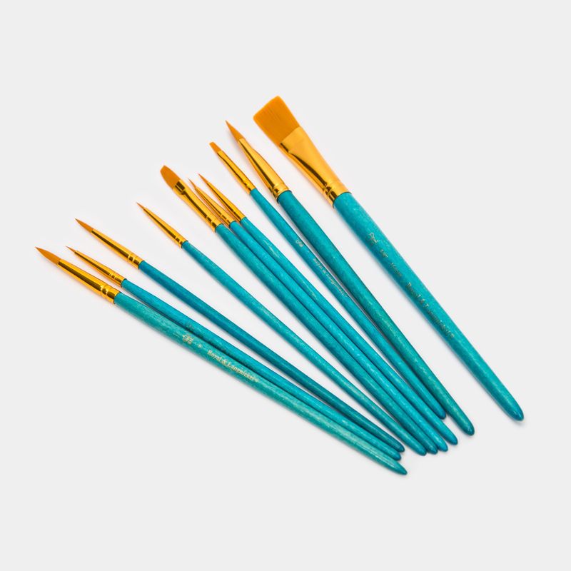 set-de-pinceles-sinteticos-planos-x10-unidades-90672225580